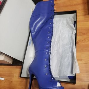 Womans high boots, beautiful, never worn